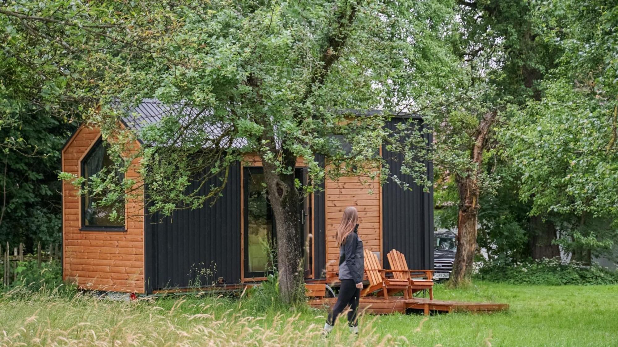 Lisi Grun Tiny House By Tiny Away Villa Sattledt Dış mekan fotoğraf